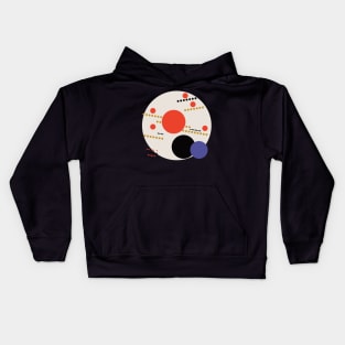 Kazimir Malevich inspired composition 6 Kids Hoodie